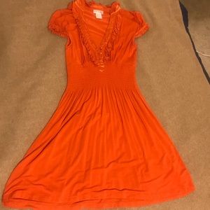 Orange Dress